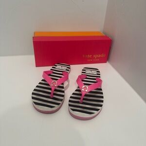 Kate Spade Pink Flip Flops - size 7